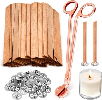 Wood Candle Wicks Set 1