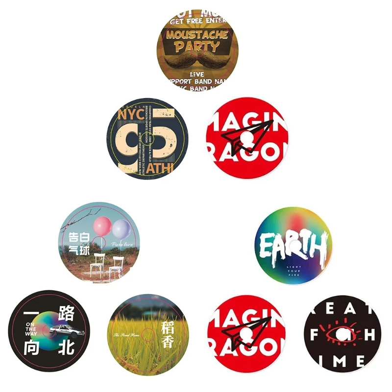 Car Air Freshener Perfume Record Player Perfume Clip Vinyl Spin