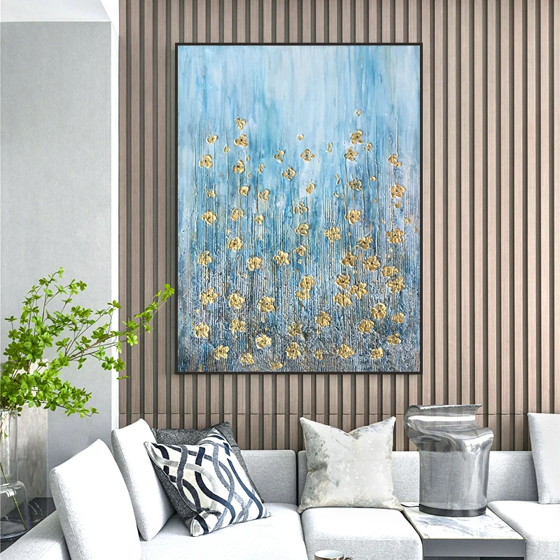 

Pretty Abstract Art Oil Painting On Canvas Large Handmade Wall Art Modern Reception Room Decoration The Corridor Decor Artwork