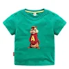 Potdemiel Summer Kids T Shirts Baby Boys Short Sleeve T-shirts Alvin and The Chipmunks Tee Children Clothes Costume Kids Shirts 2