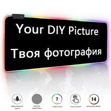 

800*300*4mm DIY Custom Made RGB Mousepad Gaming Mouse Pad Large Mouse Pad Gamer LED Big Mouse Mat Computer Carpet with Backlight