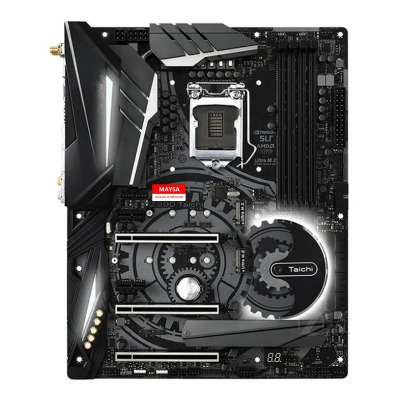 

Used FOR ASRock Z390 TaiChi Original Desktop 1151 Motherboard Z390 Socket LGA1151 DDR4 SATA3 USB3.0 M.2