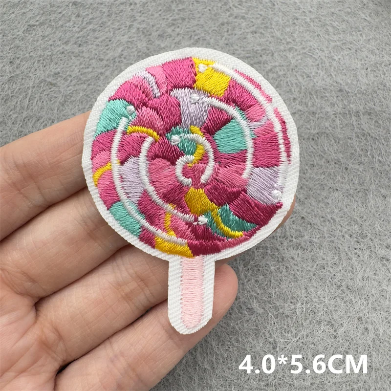 25 teile/los DIY Patches Gestickte Cartoon Eisen auf Patches Applikation für Kleidung Streifen Patches Aufkleber Dekoration – Detail 10