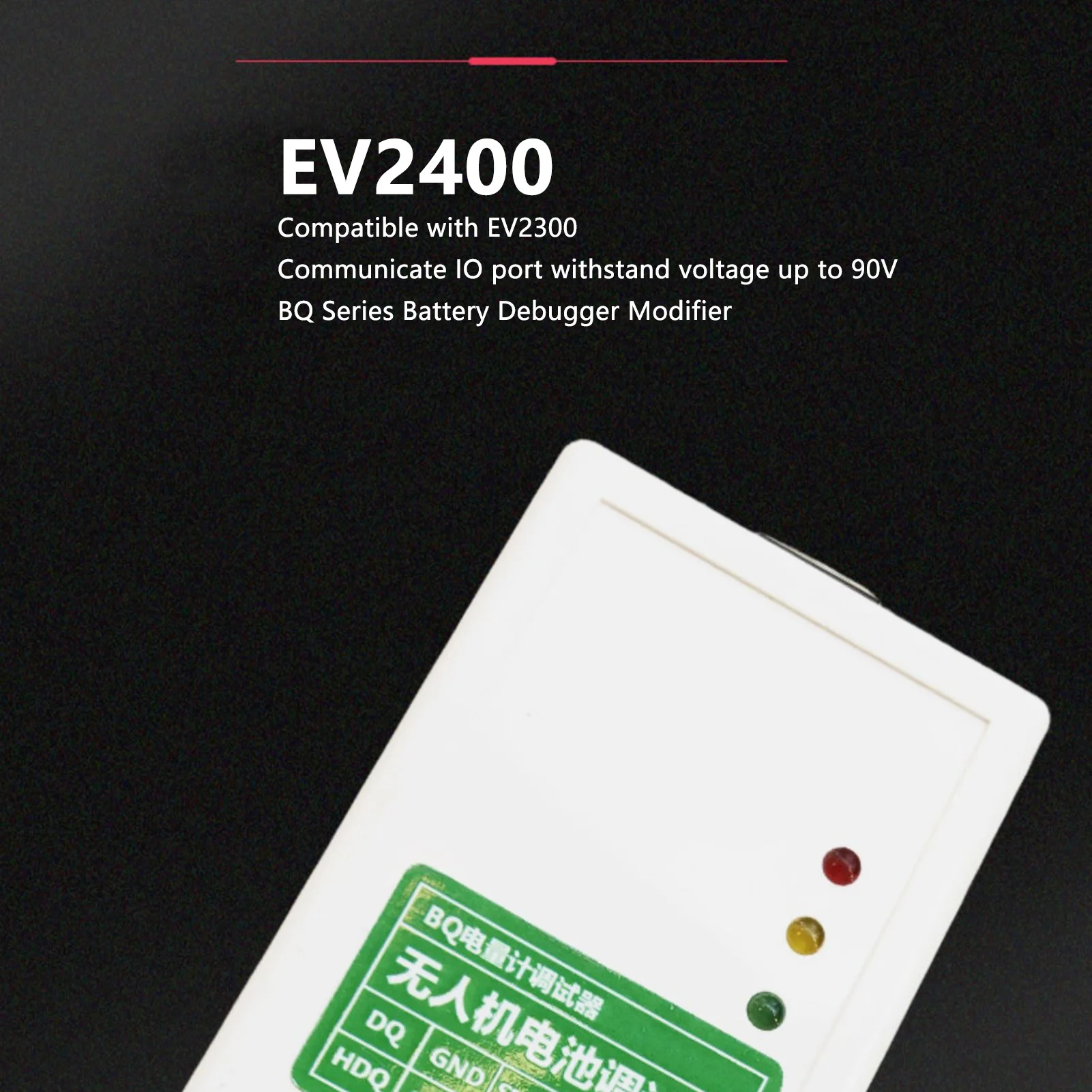 Programmeur EV2400 pour batteries DJI UAV - Débogueur BQ
