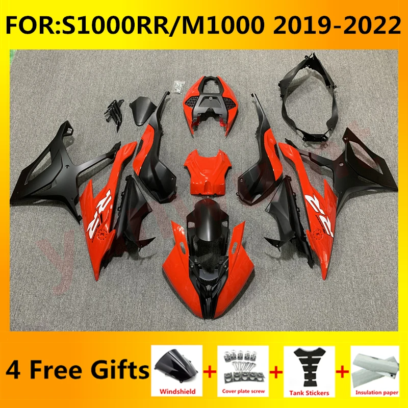 

NEW ABS Motorcycle full fairings kit fit For S1000RR S 1000 RR S1000 RR m1000 2019 2020 2021 2022 Fairing kits set red black