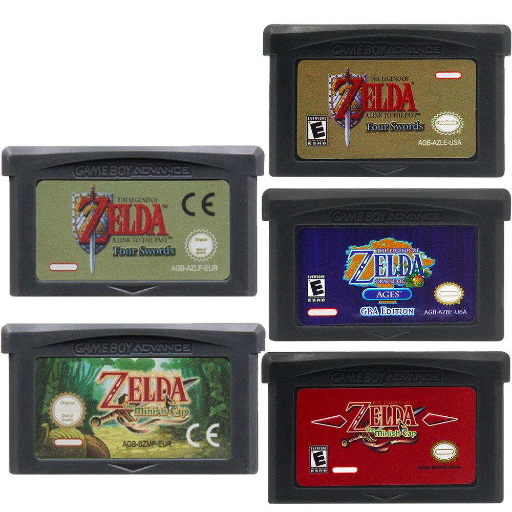 Zelda GBA Spielkassette 32-Bit-Videospielkonsole Legend Of Zelda Spielkarte Link To The Past Awakening DX Minish Cap – Detail 2
