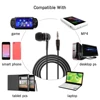 Single Side Earphone Mono Earbuds in Ear Noise Isolating Headphone 3.5mm Plug Reinforced Cord for Android Phone MP3 Players 3
