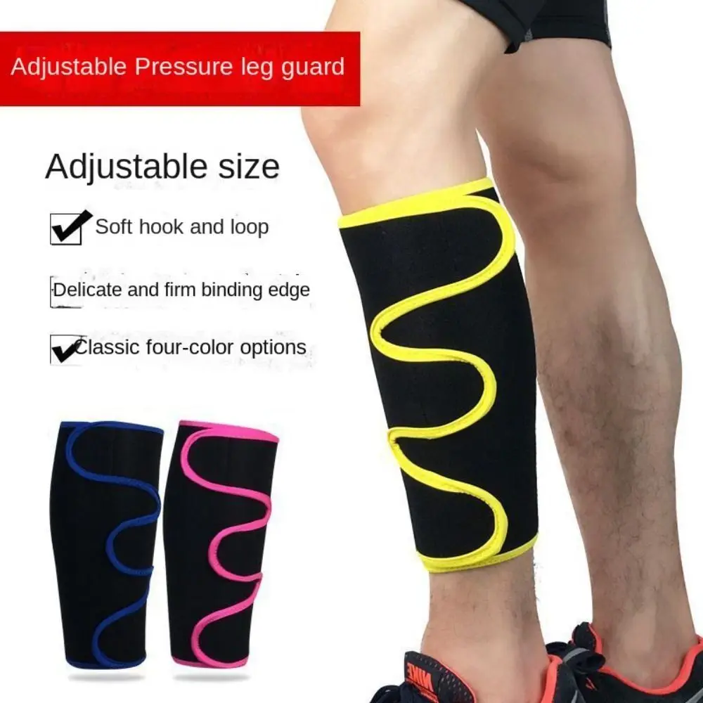 

Soft Calf Brace Shin Splint Support Neoprene Adjustable Calf Sleeve Gray Circulation-boosting Men/women