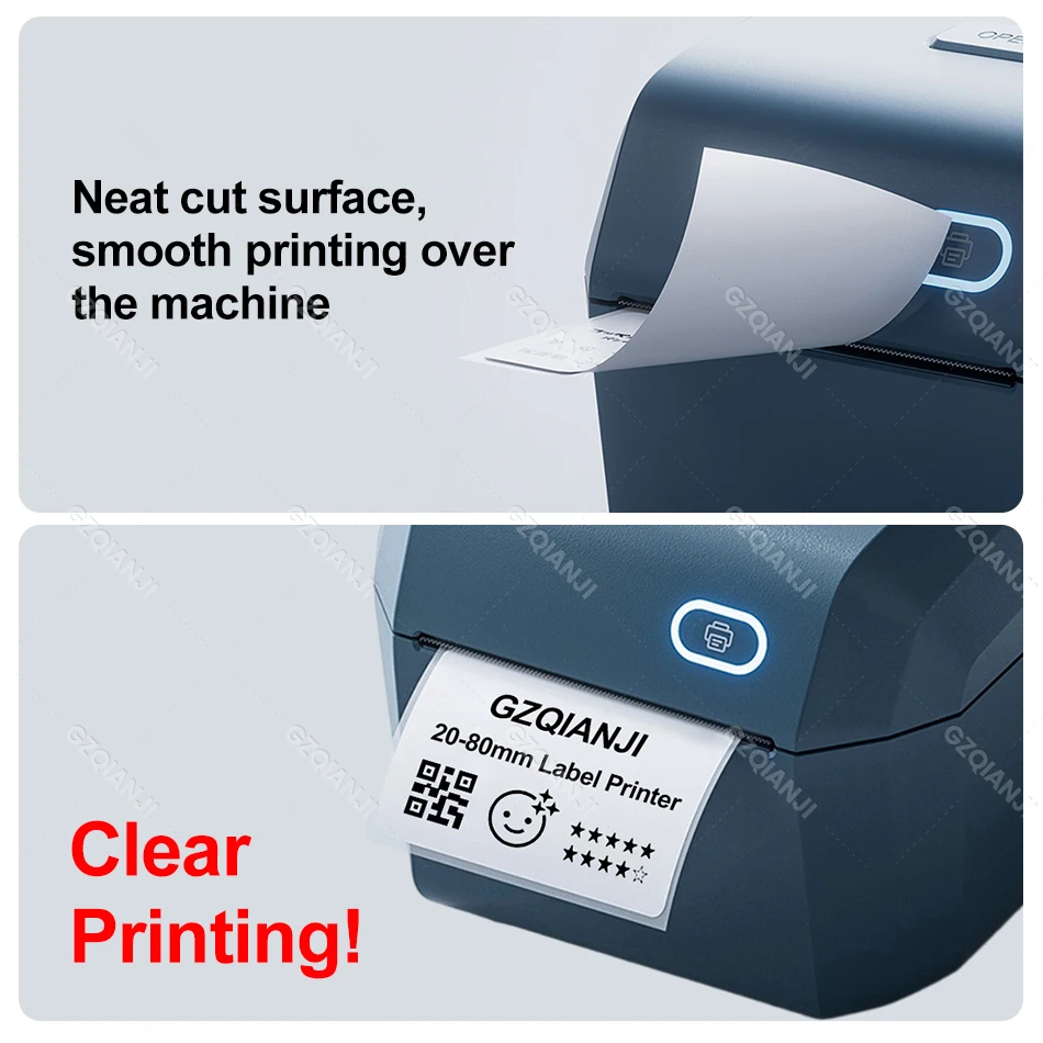 Multiple Size NIIMBOT Thermal Label Sticker Paper Pure White Cable Rolls Tape for K3/K3W 80mm 30inch Desktop Printer