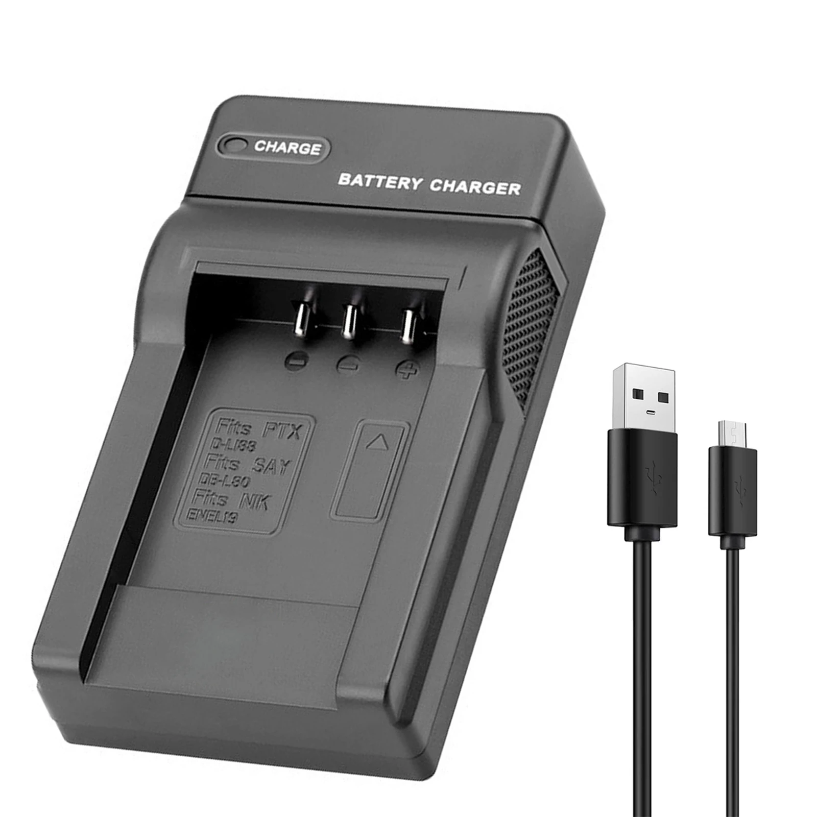 ENEL19 EN-EL19 Battery Charger for Nikon Coolpix S32 S33 S100