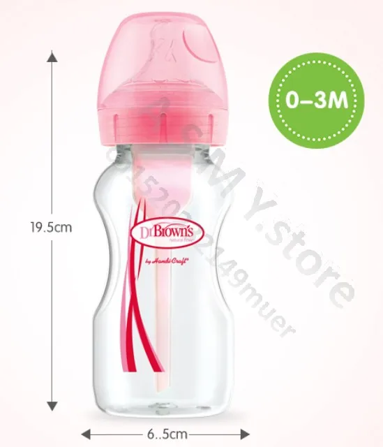 Dr. Brown's bottle / newborn / wide caliber / pp bottle / to prevent flatulence 150ML/270ML 4