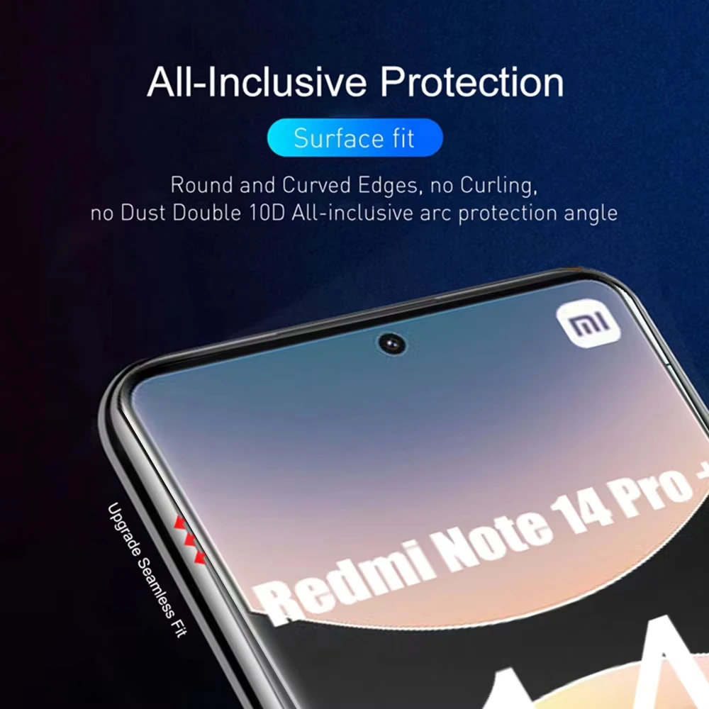 4-Pack Hydrogel Soft Screen Protector HD Film