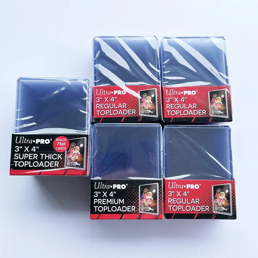 Ultra Pro 3 x 4 Regular Toploaders & Card Sleeves, 100ct