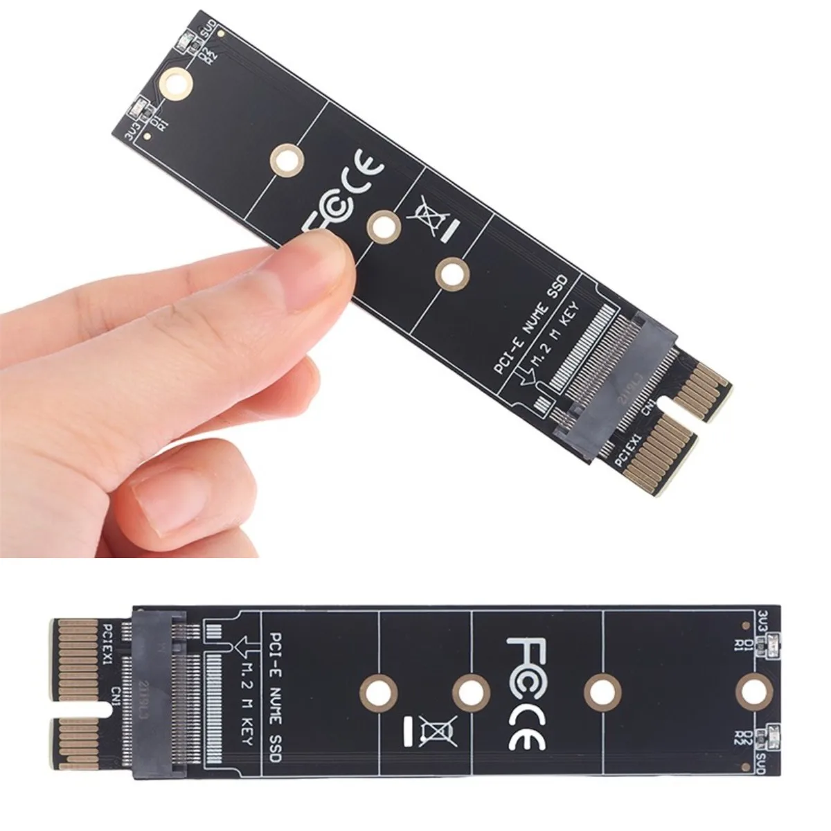 

Высококачественный адаптер PCIE-M2 NVMe SSD M2 PCIE X1 Raiser PCI-E PCI Express M Соединитель в форме ключа Внутренний твердотельный накопитель