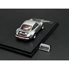 RM GP In Stock 1:64 Singer Turbo Study 930 Silver ART Openable Hood Diecast Diorama Car Model Collection 6