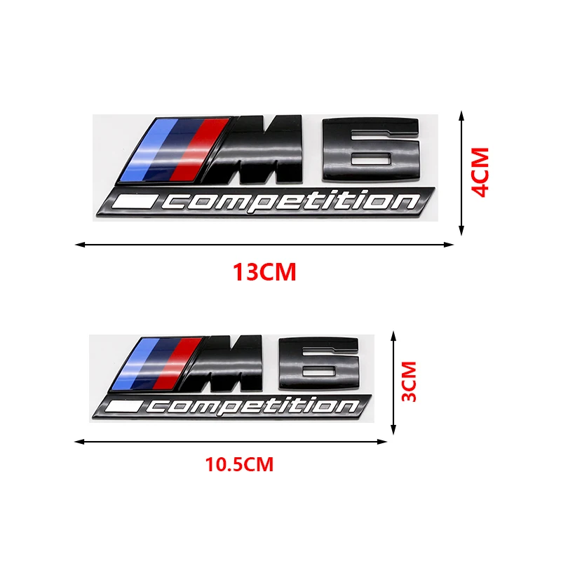3D 로고 스티커 BMW M 스포츠 3색 엠블럼 배지 (M1 M2 M3 M4 M5 M6 M7 M8 X1 X3 X5 X6 방수 펜더 트렁크 액세서리)