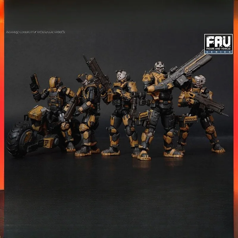 

Боевая экшн-фигурка Acid Rain War Fav-A72-75 1/18 yellowmason Jacket Captain Vespid Vanguard Swiftwing Spider Mkl2a около 3,75''