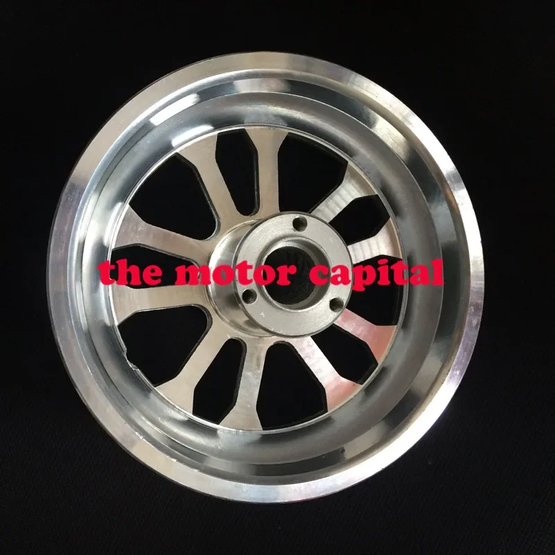 6.5 inch rim Front/rear Wheel Rim 90/65-6.5 Tubeless Aluminium Front Hub fit Scooter with Axle Parts