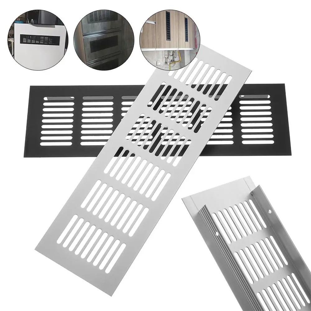 Furniture Hardware Home Wardrobe Accessories Louver Aluminum Alloy Vents Cover Ventilator Grille Hole Ornaments Air Vent Decor