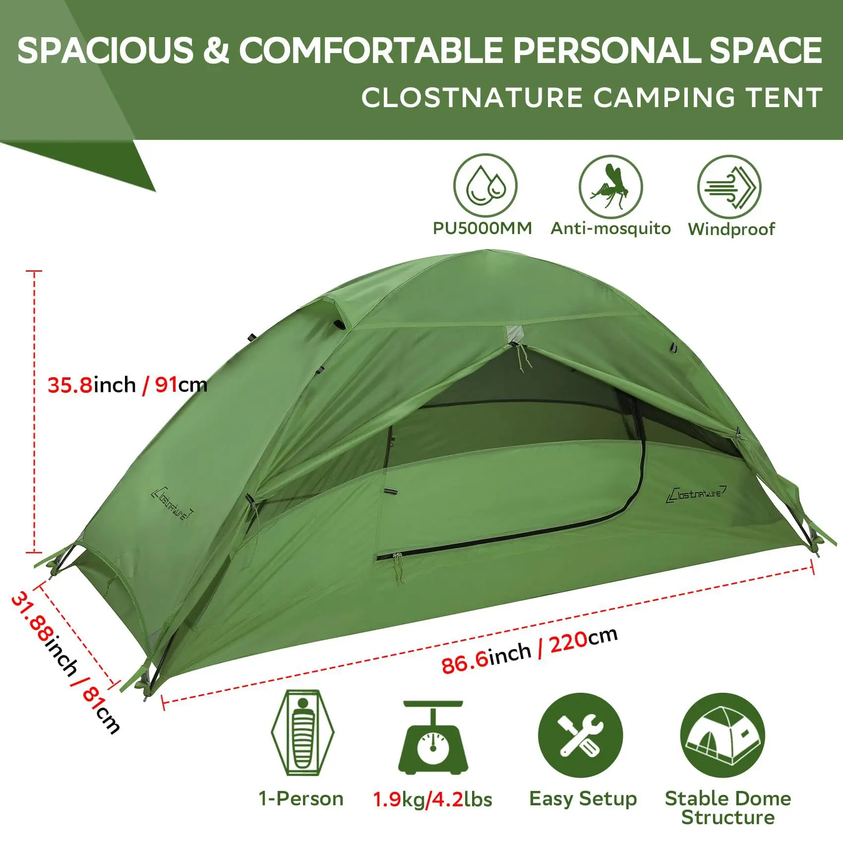 Tenda Para SUV Traseira HREFEU - Toldo Camping Impermeável 3000mm
