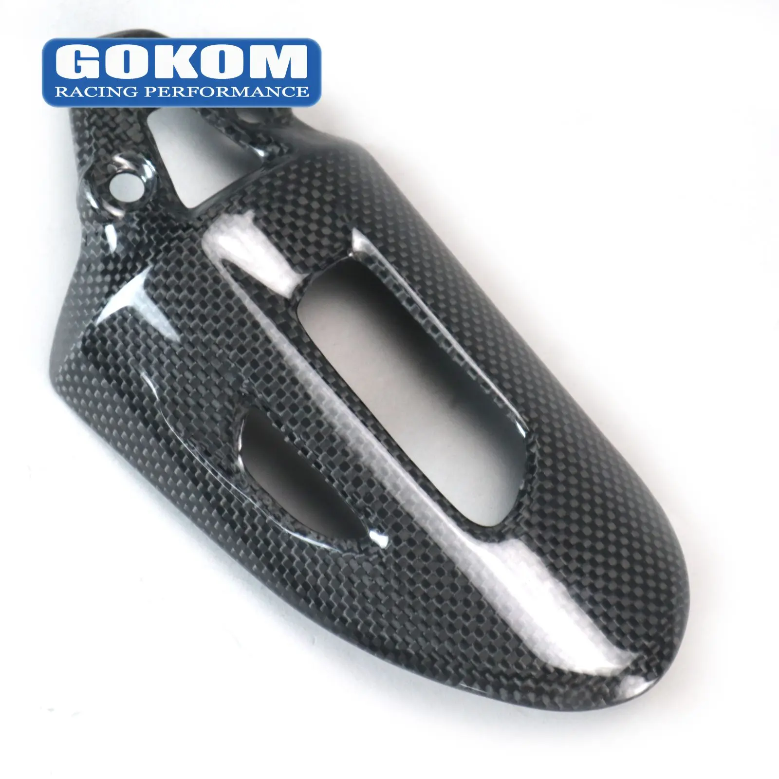 

Gokom Racing Motorcycle Parts Carbon Fiber shock absorber guard For Ducati Panigale V2 1199 1299 899 959 Streetfighter V2