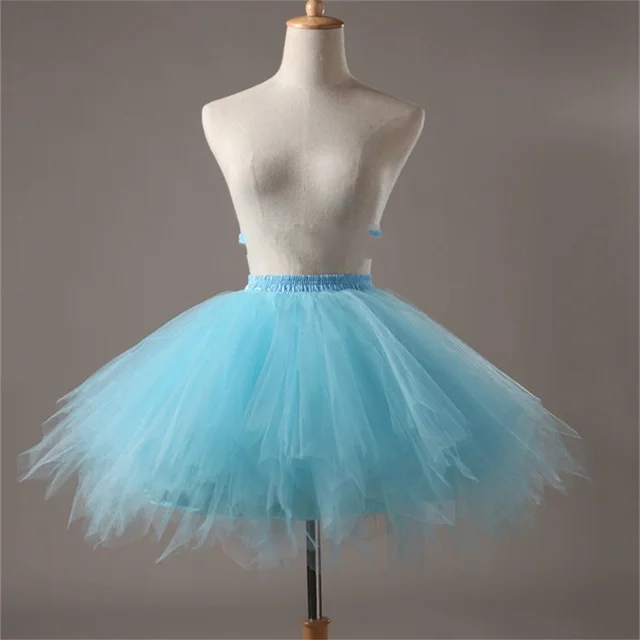 Gonna Tulle Per Donna Kefiyis - Sottogonna O Costume, Perfetta Per Carnevale, Halloween, Feste E Cosplay - Foto 6