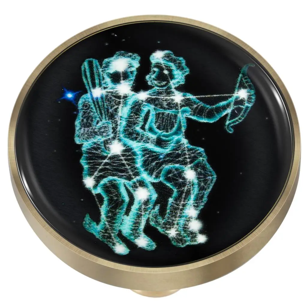 

Glowing Constellation Crystal Glass Drawer Knobs With Screws Zodiac Cabinet Pulls Handle For Wardrobe Cupboard Furniture Decor