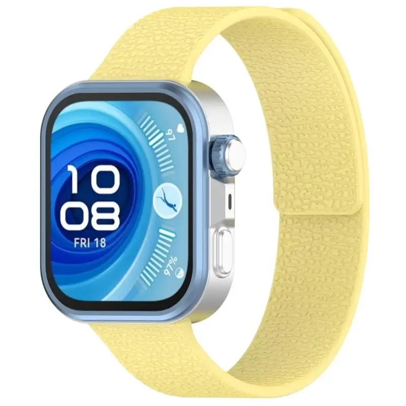 652F 자기 실리콘 빨 수있는 손목 밴드 팔찌 방수 적합 4/3 Smartwatch 피트니스 장치 스크래치 방지 벨트