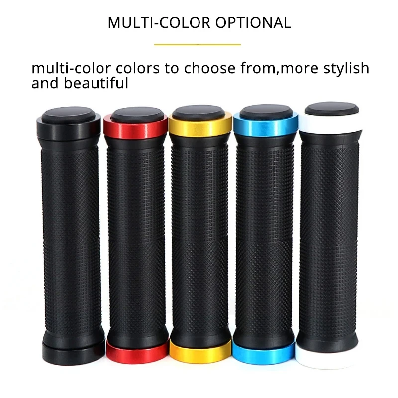 Ergonomic Anti-Slip Bicycle Handlebar Grips for Mountain and BMX Bikes