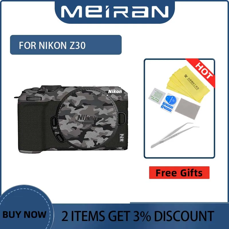 Antigraffio Per Nikon Z30 Protezione Della Fotocamera Pellicola Avvolgente Per Rivestimento Della Pelle Z30 Pellicola Per Copertura Del Corpo Della Fo