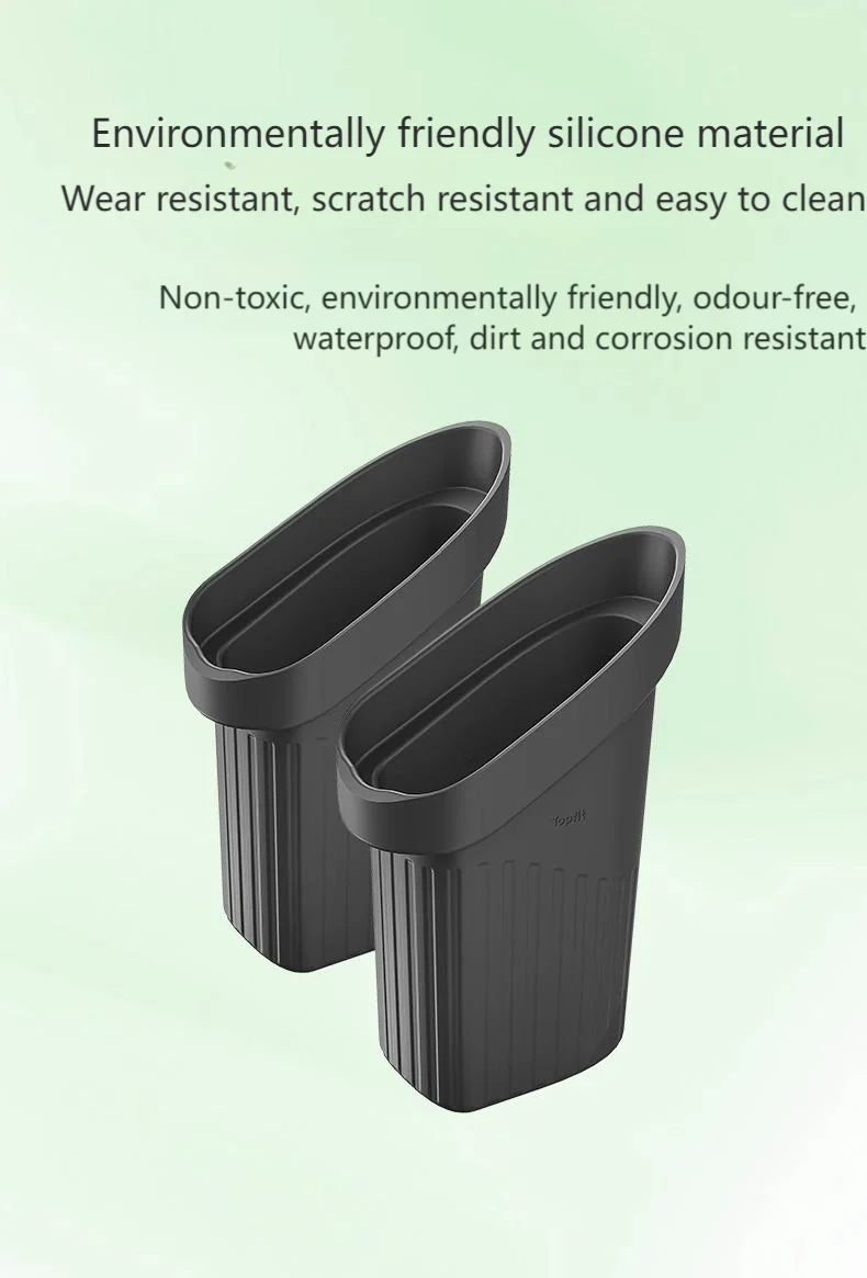 For Tesla  All Model Y&3  Car Door Trash Can Silicone Door Storage Box Waterproo
