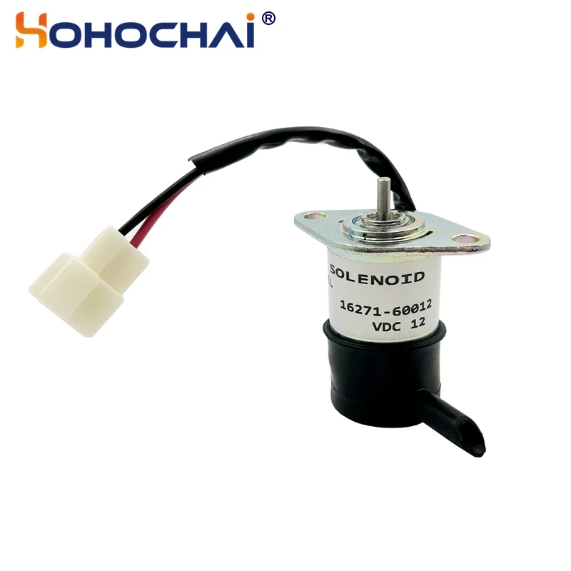 Combustível Shutoff Solenóide Kubota 0526004151 052600-4150 Parte da Máquina Escavadora Solenoide da Parada 1627160012 16271-60010 12v