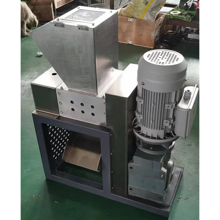 JH S100 Mini Shredder Dual Axis 220V Plastic Waste Recycling Tear Apart Plastic