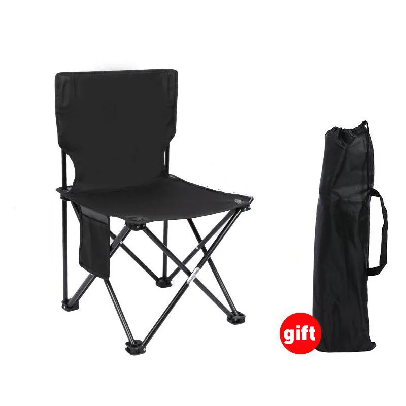 Tragbarer Klappstuhl im Freien mit Aufbewahrung tasche faltbares Auto Outdoor-Stuhl leichtes Lager starker Fahrkomfort Camping ausrüstung