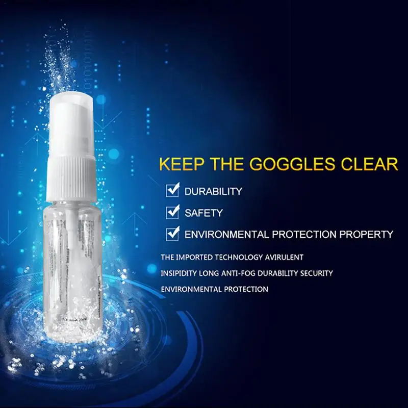 Defogging Anti-Fog Agent For Swimming Goggles Lens Glass Diving Mask Cleansing Solution Anti-Fogging Spray Mist