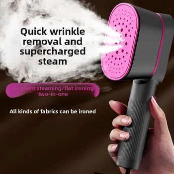 3 In 1 Handheld Garment Steamer Portable Steam Iron Wet Dry Vertical Ironing Machine Fast Heat Wrinkle Remover Home Travel Mini 1