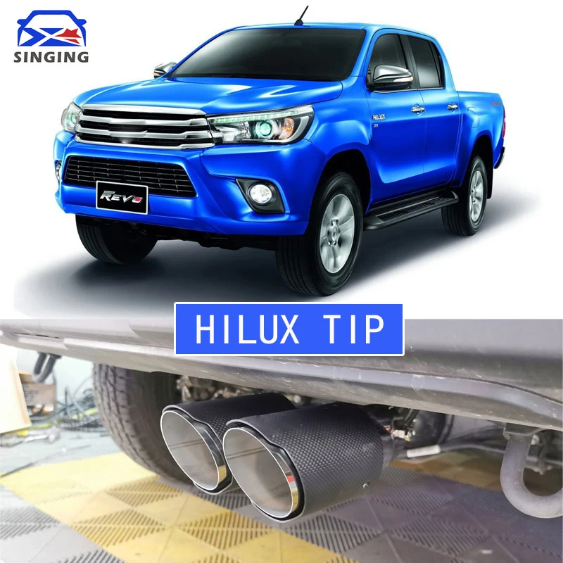 Car Stainless Steel Rear Exhaust Pipe Tip Muffler Tail Car Accessories car-stainless-steel-rear-exhaust-pipe-tip-muffler-tail-car-accessories