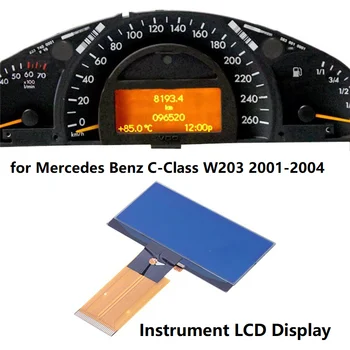 Pantalla LCD para instrumentos de coche, reparación de píxeles para Mercedes Benz Clase C W203 2001-2004, pantalla de grupo MBA 2035400711 1