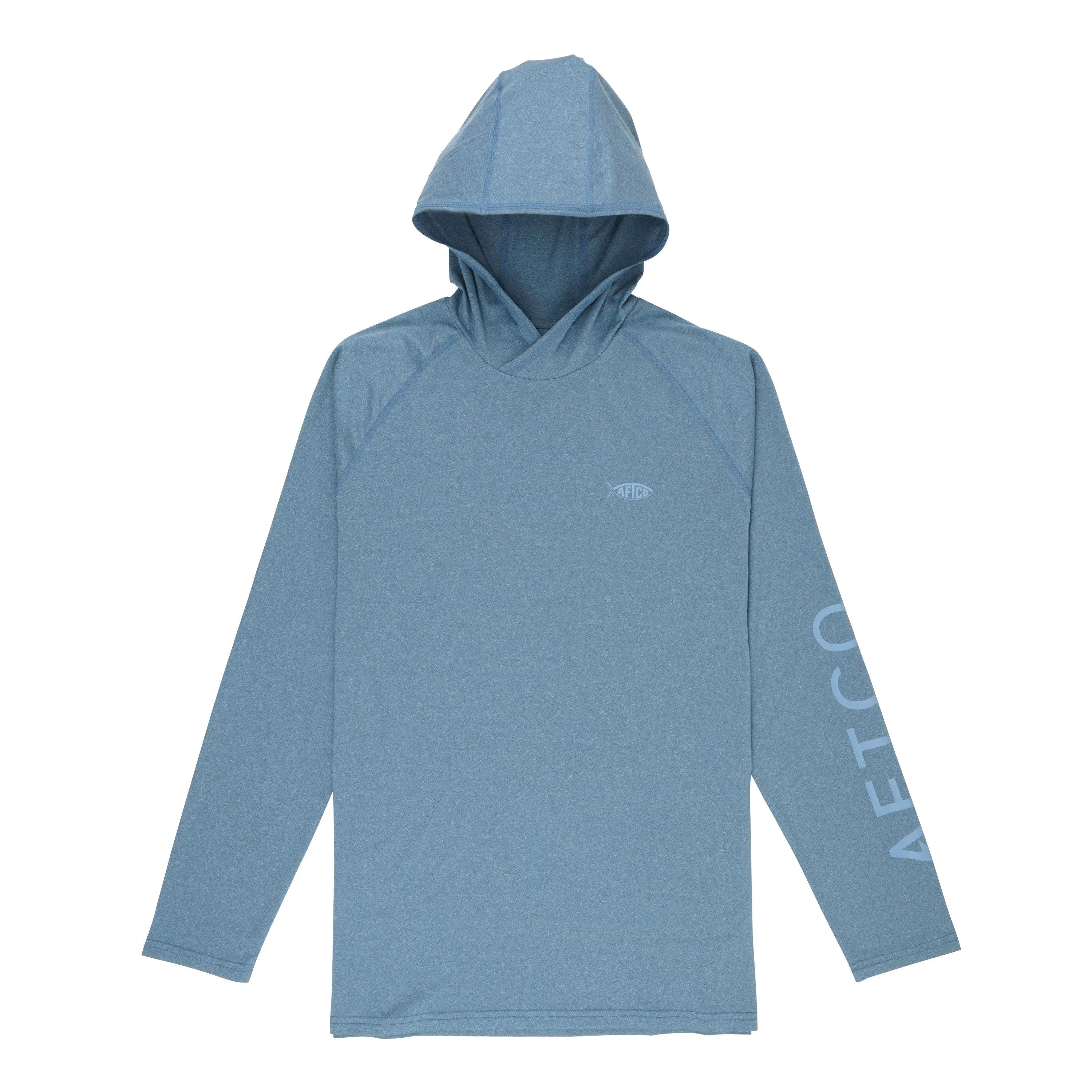 Chemise De Pêche AFTCO Homme – Noire – Taille L – Manches Longues – UV Protection