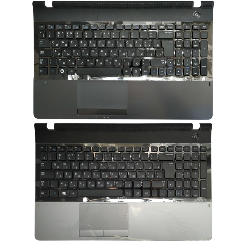 Russo ru Teclado para Notebook para Samsung Palmrest Tampa Superior Np300e5a Np305e5c Np300e5x Np305e5a 300e5c 300e5z