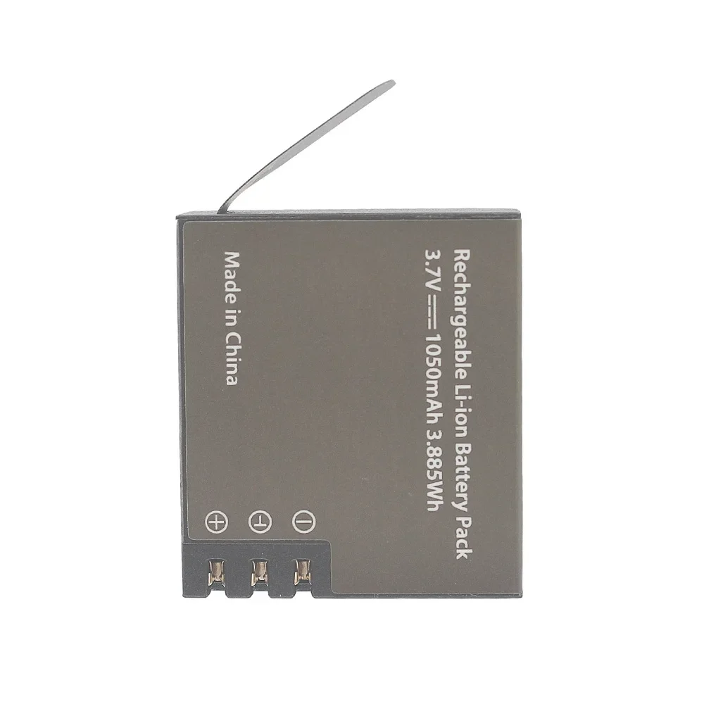Lot Batteries 1050mAh + Chargeur pour Caméra Action EKEN SJ4000