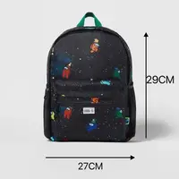 Brand Children's Bags Full Printed Scool Bags For Baby Boys Girls New Design Fashion Two Shoulder Bags Canvas Backpakcks Outdoor 5