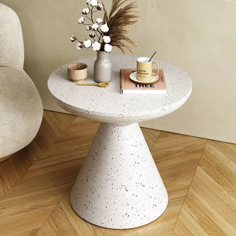 북유럽 스타일 튤립 모양 수납 사이드 테이블, 거실 소파 사이드, 작은 커피 테이블, 침실 침대 옆 코너 테이블, 홈 데코 