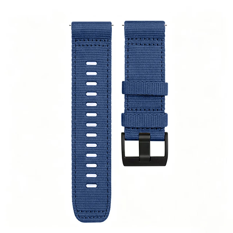 Canvas Watch Bracelet Strap - 24mm, Compatible with Garmin Venu X1