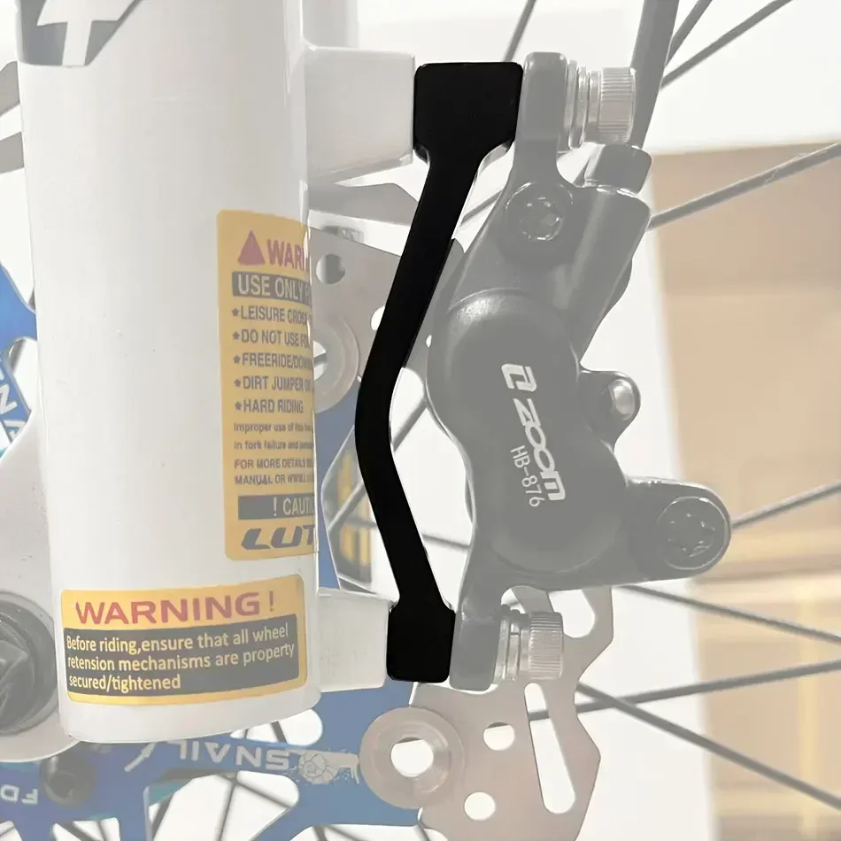 SRAM Flat Mount Disc Brake Adapter - Converts Fork For 140mm Or 160mm Rotors, Black Aluminum 13 thumbnail image
