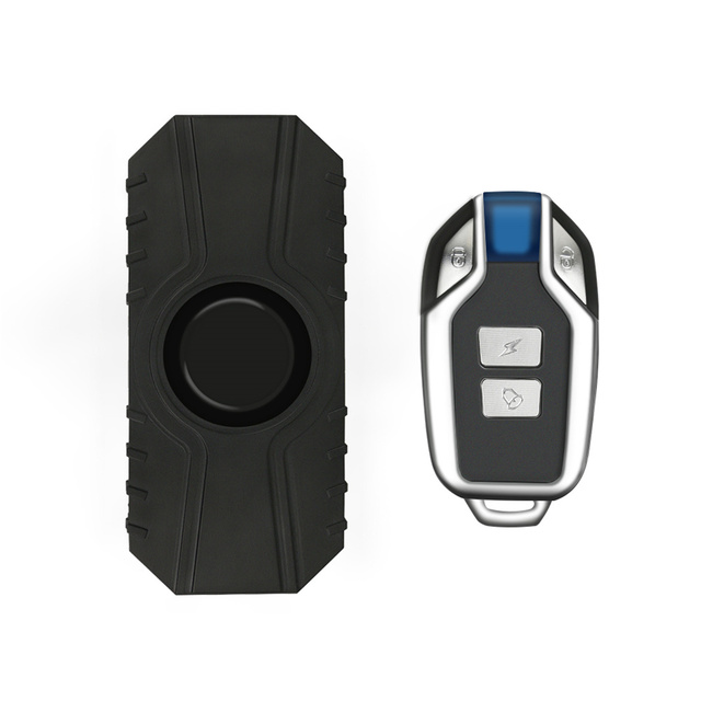 Vibration Motion Sensor Bike Alarm Waterproof Motorcycle Anti-Theft Bicycle Alarm With Remote Control 150 DB Super Loud