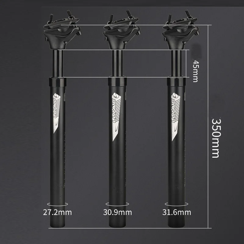 Ultralight MTB Suspension Seatpost Alloy 4