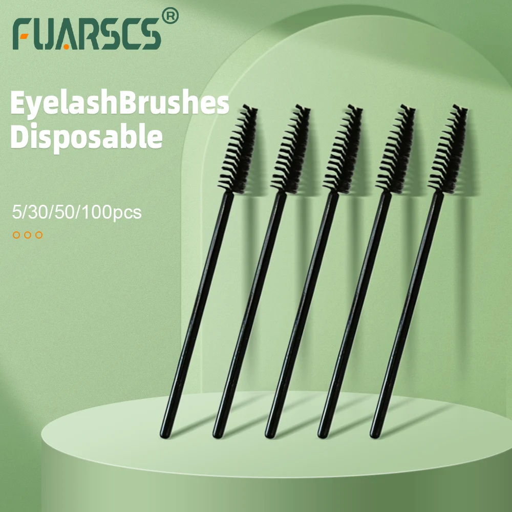 DisposableEyelashBrushes53050100PCSEyelashesExtensionWomens