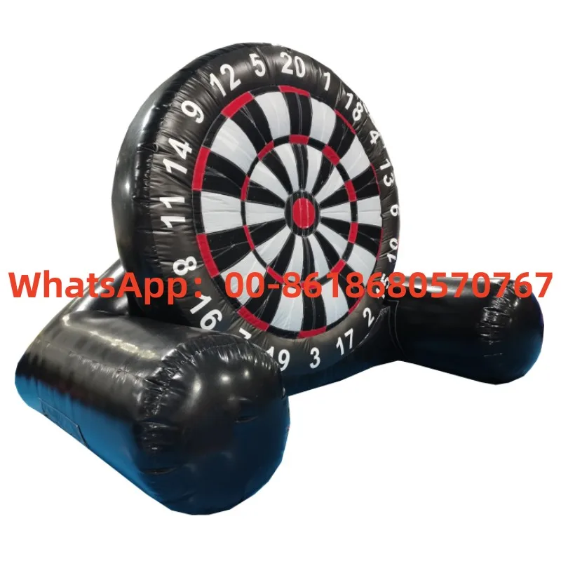 

Commercial rental adult children inflatable football dart disk game YLY-02