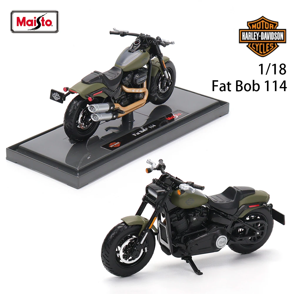 Maisto 1:18 Harley-Davidson Motorcycle 2022 Road King 2022